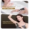Bikini Trimmer for Women 5 in 1 Electric Razors with Dock/USB ChargeElectric Shaver Replaceable pubic Hair Trimmer, IPX7 Waterproof & Easy Clean, Ceramic Blade,Cordless Body Shaver for Trip view 4