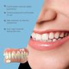 Care Spring 2 Pieces Clip in Veneers Teeth with Natural White Shade Silicone Dentures for Teeth Whitening, False Teeth Veneers Upper And Lower Jaw for Men And Women Instant Confident-Smile view 4