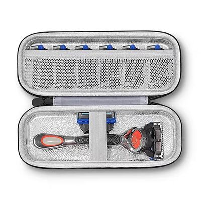 AONKE Hard Case Compatible with Gillette Fusion5 / Mach3 / ProGlide Men's Razor (Blue)