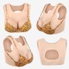 YEEFAIRY Silicone Crossdresser Breastplate Vest Realistic Prosthetic Artificial Breast Forms Tank Top for Transgender Cosplay Drag Show MTF Transition (F Cup with Gel Filler, M Size - Beige) view 2