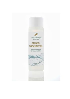 HANSKRUCHEN Down Detergent 250 ml Liquid - Gentle Care for Jackets, Bedding & More - Made in Germany Mild Detergent