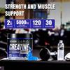 Creatine 120 Gummies Max 5000mg for Men & Women Creatine Monohydrate Plus B12 and L-Taurine Chewable Gummies, Blueberry Flavour 1 Month Supply (1 Count (Pack of 120), Blueberry) view 4