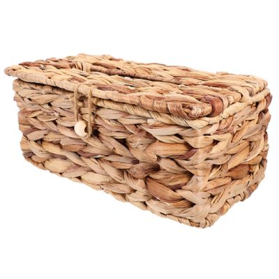 BESTOYARD Multi-functional Seaweed Tissue Storage Box with Smooth Surface and Long Term Service Time, Retro Style Napkin Holder for Home and Restaurant Use, Aesthetic Desktop Tissue
