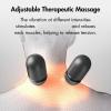3 in-1 Neck Massager,Back Neck Massager with Heat and Traction Relieve Spinal pa-in, Ergonomic Design,Deep Tissue Kneading Ma-ssage for P-ain Relief Deep Tissue view 4
