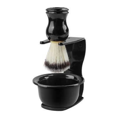 Bosiyrggrl Men's Shaving Bowl Brush Set Barber Shop Shaving Tools Washing Face Shaving Bowl Brush Easy Install Easy to Use