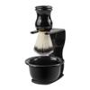 Bosiyrggrl Men's Shaving Bowl Brush Set Barber Shop Shaving Tools Washing Face Shaving Bowl Brush Easy Install Easy to Use view 1