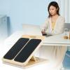 Ankle Stretch Board | Foldable Foot Tilt Plate | Portable Wooden Slant Board for Calf Stretching for Knees Ankle Heel Feet Leg view 2
