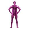 Cexiakong Men's Latex Jumpsuit in Latex with Zip, Lingerie Men's Jumpsuit Party Clubwear Latex Similar Men's Catsuit Patent Leather Overall Overalls, Red 12, S view 4