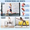 Ankle Stretch Board - Foldable Foot Tilt Plate | Portable Wooden Slant Board for Calf Stretching for Knees Ankle Heel Feet Leg view 2