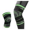 AHIOJEGX Knee Braces 1PCS Knee Pads Braces Sports Support Kneepad Men Women Protector Fitness Compression Sleeve(Black,L) view 2