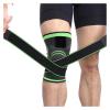 AHIOJEGX Knee Braces 1PCS Knee Pads Braces Sports Support Kneepad Men Women Protector Fitness Compression Sleeve(Black,L) view 3