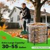 Tuohours Round Garden Trash Bag Holder, L view 3