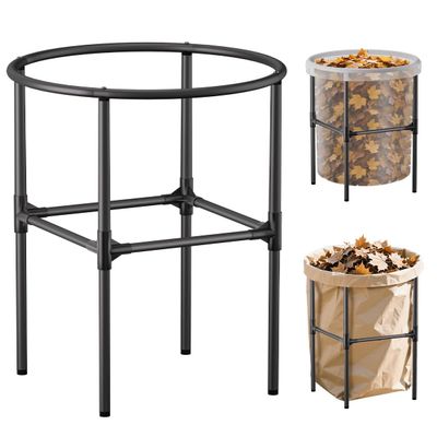 Tuohours Round Garden Trash Bag Holder, M
