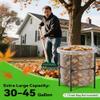 Tuohours Round Garden Trash Bag Holder, M view 3