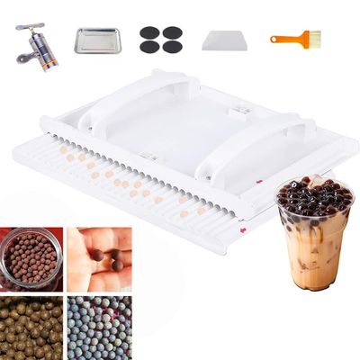 COYEUX Tapioca Pearls Forming Machine, DIY Handmade Pearl Setting Machine, Manual Pearls Rubbing Board, for Milk Bubble Tea