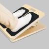 Calf Stretcher Slant Board - Wooden Tilt Plate for Knees,Adjustable Incline Board and Calf Stretcher with Non-Slip Sandpaper for Home and Gym view 3