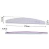 10 Pieces Nail Files 100/180 Double-Sided Reusable and Washable, Half Moon Files for Home and Professional Use view 3