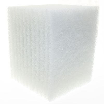Okleen Delicate Scour Pads. Made in Europe. 12 Pack, White, 4 x 6 Inch Odorless General Purposes Scouring Scrubbers for Cleaning Dishes, Cutlery, Kitchen, Household & Outdoor Things