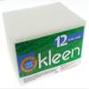 Okleen Delicate Scour Pads. Made in Europe. 12 Pack, White, 4 x 6 Inch Odorless General Purposes Scouring Scrubbers for Cleaning Dishes, Cutlery, Kitchen, Household & Outdoor Things view 2