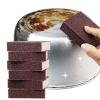Mimoqk Emery Sponge | 4X Four-Sided Scouring Pad for Scrubbing - Emery Brush Eraser, Household Cleaning Tools, Manual Pan Rust Remover for Pots and Pans view 4