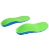 EVTSCAN ARCH SUPPORT SHOE INSOLES CUSHIONED FOR PAIN RELIEF SUPPORTING FLAT FEET & ARCHES WITH PU FOAMING MATERIAL BLUE GREEN 24CM 38 SIZE view 4