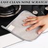 CZMSECAI 10pc Multipurpose Wire Dishwashing Rags - Non-Scratch Wire Dishcloth & Steel Dish Cloth for Wet/Dry Cleaning, Perfect for Kitchen Dishes, Sinks, and Metal Scrubbing view 2