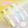 SAIIURV 8 Pieces Kids Toothbrushes Soft Bristle Toddler Toothbrush for Sensitive Gums Micro Nano Toothbrush for Teeth Kid Children 3-12 Years (8 pcs, one Size) view 2