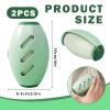 Pack of 2 Washable Pet Hair Remover Lint Roller, Compact Portable for Clothes, Sofas & House Dust, Reusable Washable Tape Solution for Pet Hair view 2