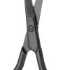 Precision Nose Hair Scissors Rounded Tip - Stainless Steel Facial Beard and Eyebrow Trimmer for Gentle and Accurate Trimming - Easy to Clean and Scissors with Large view 2