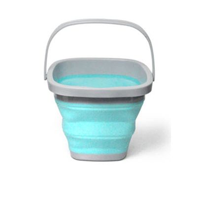 10L Foldable Silicone Bucket for Fishing, Camping, and Car Washing
