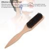 4pcs Ergonomic Wooden Beard Brushes for Men - Ideal for Grooming Mustaches and Hair, Ideal Barbershop Quality view 4
