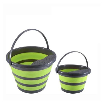 10L Foldable Bucket for Outdoor Activities - Compact and Lightweight Water Container for Camping, Hiking, Fishing, Gardening, and Travel