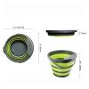 10L Foldable Bucket for Outdoor Activities - Compact and Lightweight Water Container for Camping, Hiking, Fishing, Gardening, and Travel view 4