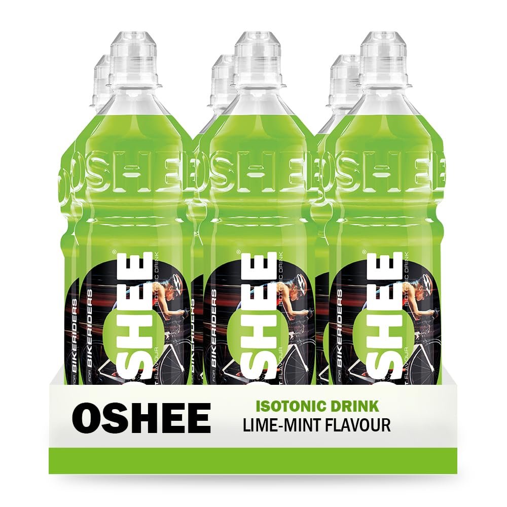OSHEE Lime isotonic Drink 750ml (Pack of 6) - Addition of Vitamins and L-carnitine Sugar Free Hydration Vitamin Drinks