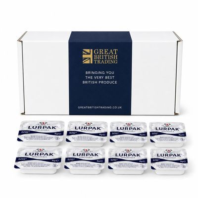 GREAT BRITISH TRADING Lurpak Spreadable Butter Portions 100 x 8g