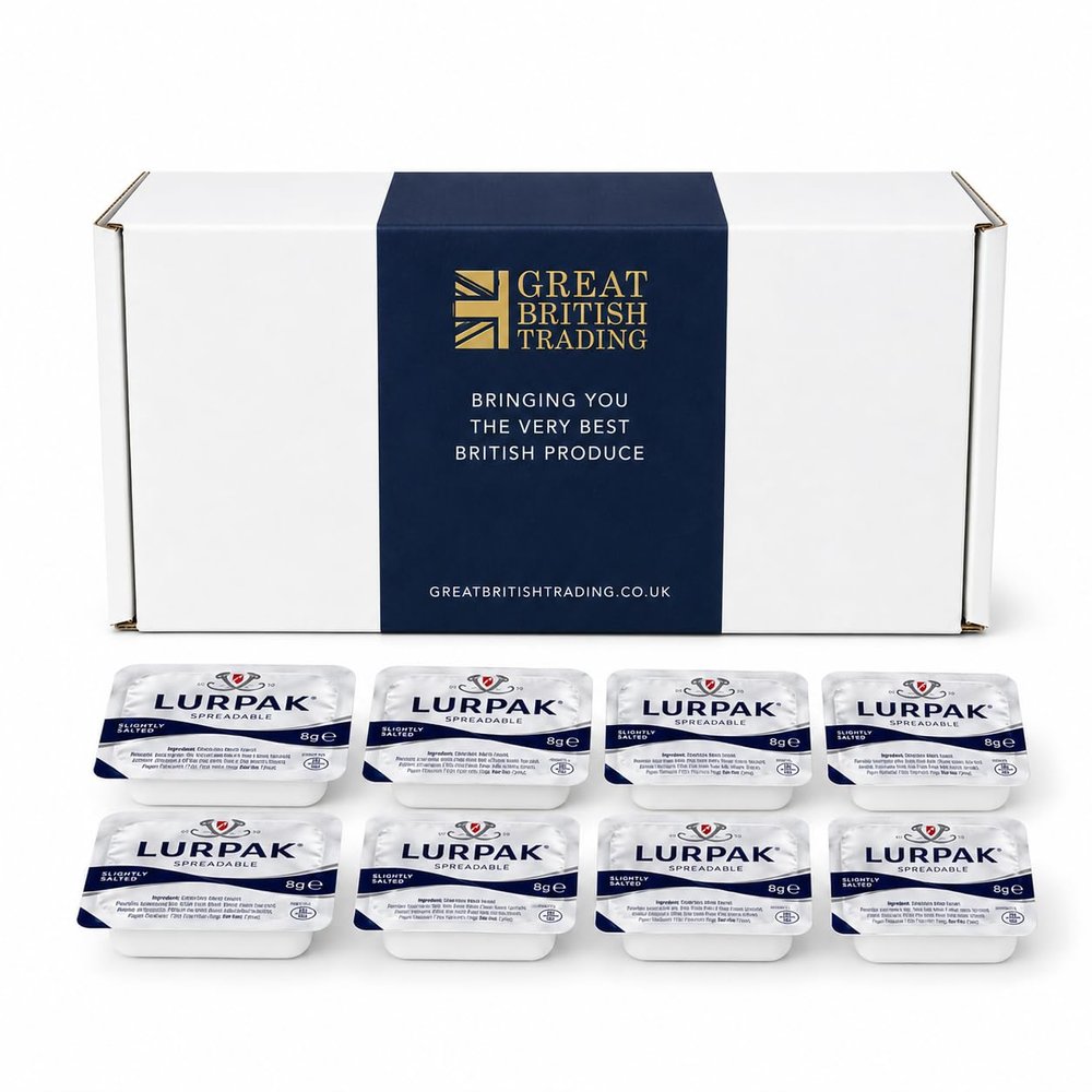 GREAT BRITISH TRADING Lurpak Spreadable Butter Portions 100 x 8g