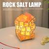 Himalayan Salt Lamp, Handcrafted 4 Layer Crystal Design with Brightness Control, Night Light for Bedroom, USB view 2
