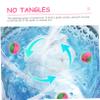 DINHEAROM 6pcs Pet Hair Laundry Catcher Nylon Washing Balls for Machine Wash Dog Cats Hair Remover Balls for Laundry Cleaning Tools view 3