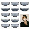 12 Pcs Razor Blades Compatible with Mach 3 for Men, Razor Blade Refills Fits All Mach 3 Handles Enhanced, Stronger Than Steel Refills, Precision Engineered for Smooth Shave (12) view 1