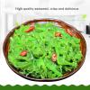Pickled seaweed silk, instant seaweed salad, sour and sweet wakame slices, kelp, spicy pickles vegetable, side dishes, kimchi, cold mixed dishes, leisure snack, vegan (Sweet and sour flavor,5 bags) view 2