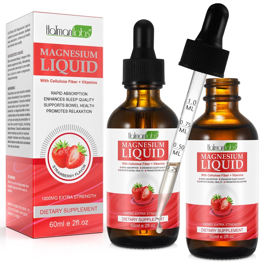 2PCS Liquid Magnesium Glycinate 60ml
