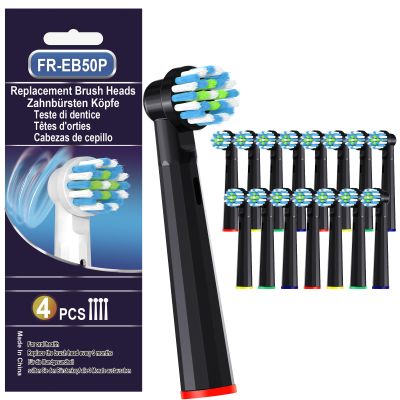 16pcs Toothbrush Head Compatible with Braun Oral B Electric Toothbrush,Deep Cleaning Replacement Toothbrush Heads Compatible with Oral B Braun