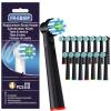 16pcs Toothbrush Head Compatible with Braun Oral B Electric Toothbrush,Deep Cleaning Replacement Toothbrush Heads Compatible with Oral B Braun