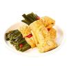 Kelp and mushroom dried tofu roll, healthy vegetable roll, spicy dried tofu, Chinese spicy latiao snack package, dried bean curd sticks, spicy gluten, vegetarian, side dishes (kelp,20 packs) view 2