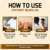 DD Teck Beard Oil with Coconut Oil Easily Absorbed Conditioning Oil for Beard, Skin & Face, Softens, Hydrates & Strengthens Facial Hair, Reduces Dryness & Itching, Enhances Shine (500ml Pump) view 4