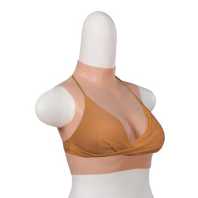 WXLPCGO Silicone Breast Forms Teardrop-Shaped Breastplate Crossdresser Silicone Fake Boobs Transgender Cosplay Drag Queen Costumes(Size:G Cup,Color:Color 3)