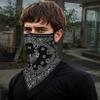 Licsaliwe Neck Gaiter Face Mask Covering Bandanas for Men Women Summer UV Face Cover Breathable Anti-Dust Windproof Head Cover for Motorcycle Cycle Ski Outdoor view 2