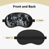 Moon Sleep Mask for Side Sleeper, Light Blocking Night Masks for Sleeping Eye Mask for Women Men Eye Cover Soft Comfortable Eye Shade for Travel, Nap view 2