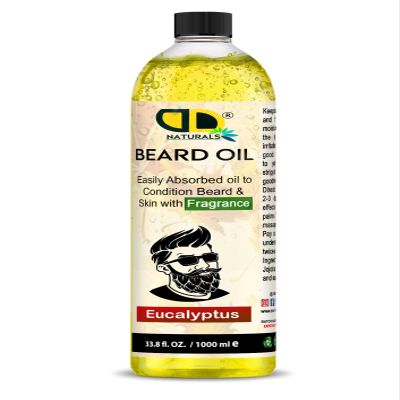 Eucalyptus Beard Essential Oil | Beard Care for Men | Softens, Hydrate & Conditions Facial Hair | Promotes Growth, Reduces Dryness & Itching, Enhances Shine and Appearance (1000ml Cap)