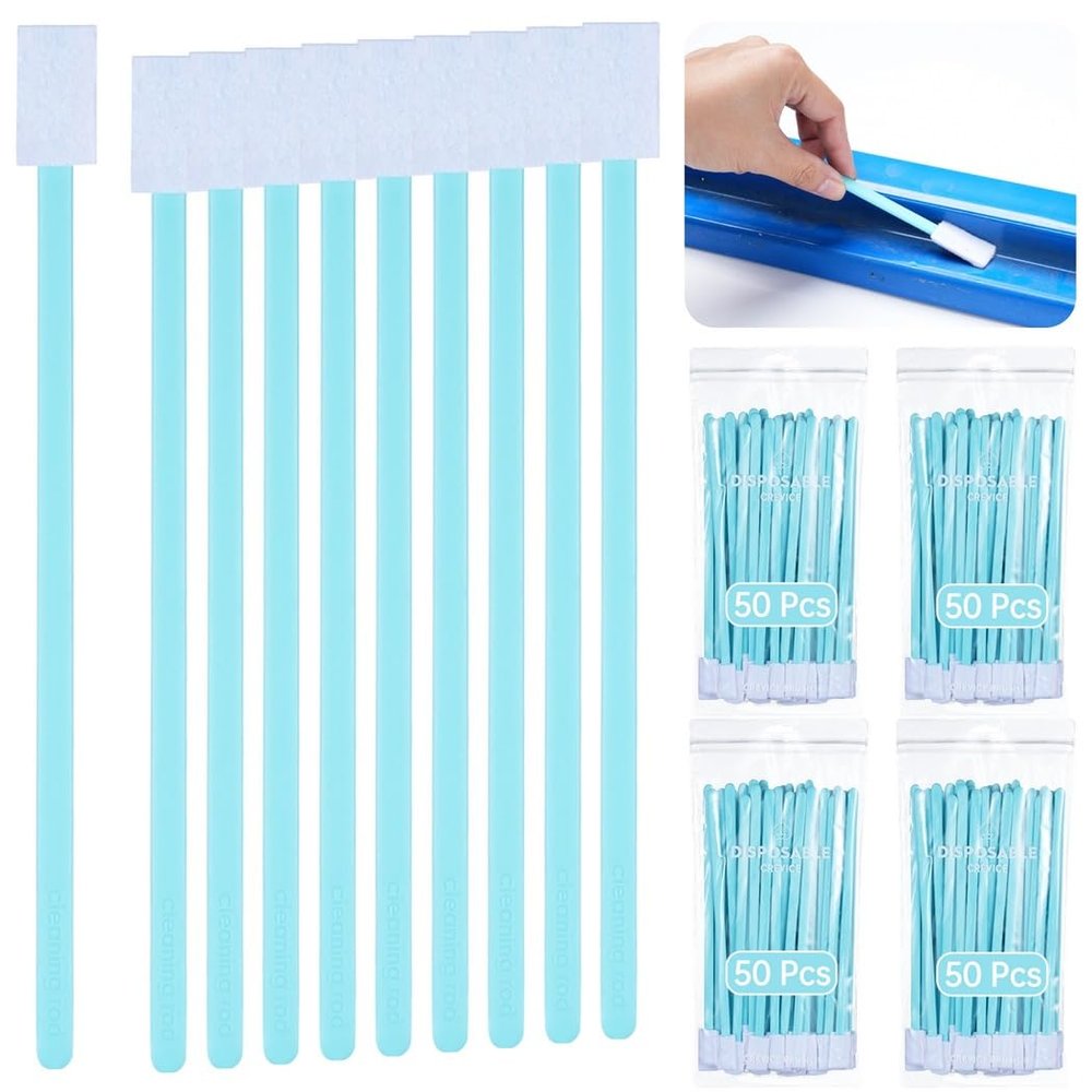 200 Pcs Disposable Crevice Cleaning Brushes, Small Wet and Dry Use Groove Cleaning Tools for Keyboard Toilet Seam Door Track